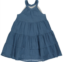 Load image into Gallery viewer, Maleia Dress Blue
