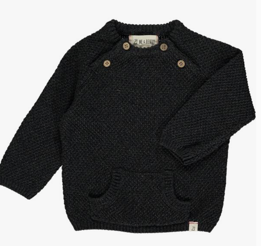 Me & Henry Morrison Sweater Charcoal