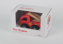 Load image into Gallery viewer, Birchwood Fire Truck Wooden Toy
