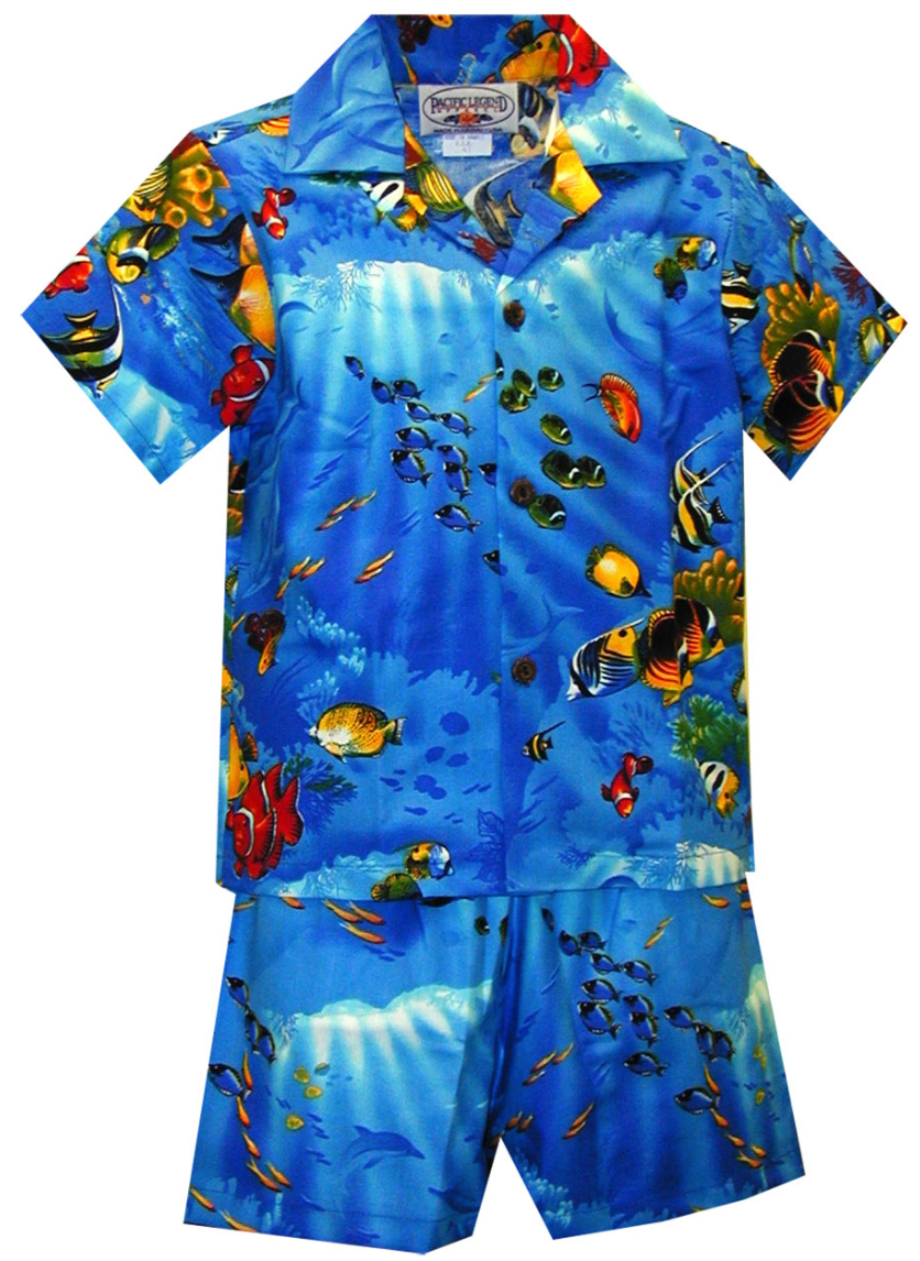 RJC Underwater Hawaiian Set