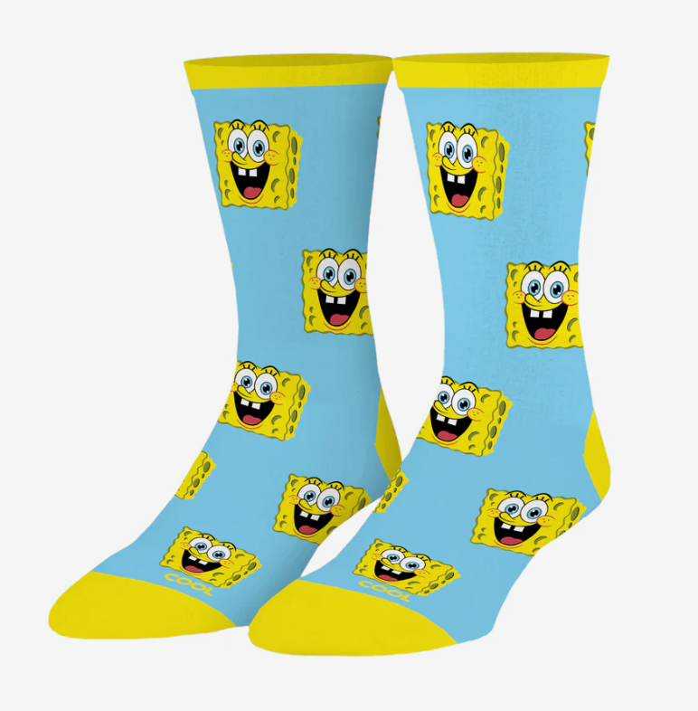 Odd Sox Spongebob All Over