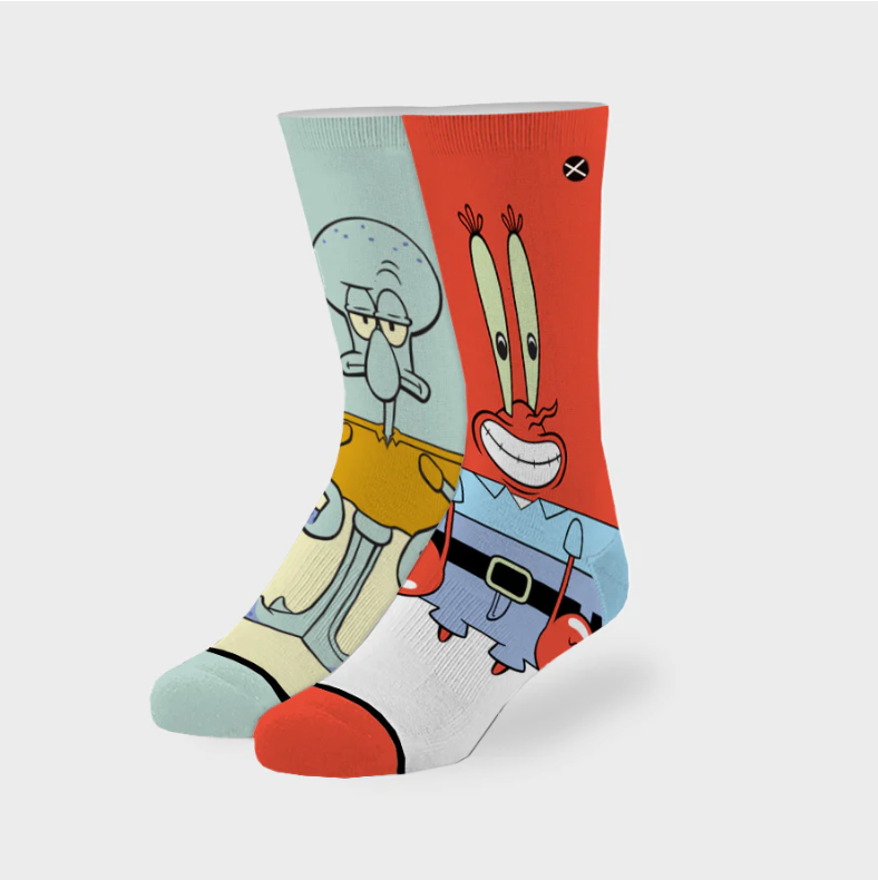 Odd Sox Squidward & Mr Krabs