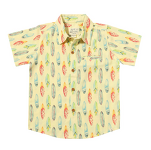 Load image into Gallery viewer, Maui Printed Shirt Lemon Surfboards
