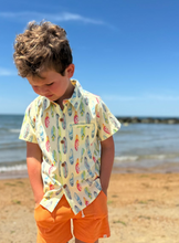 Load image into Gallery viewer, Maui Printed Shirt Lemon Surfboards

