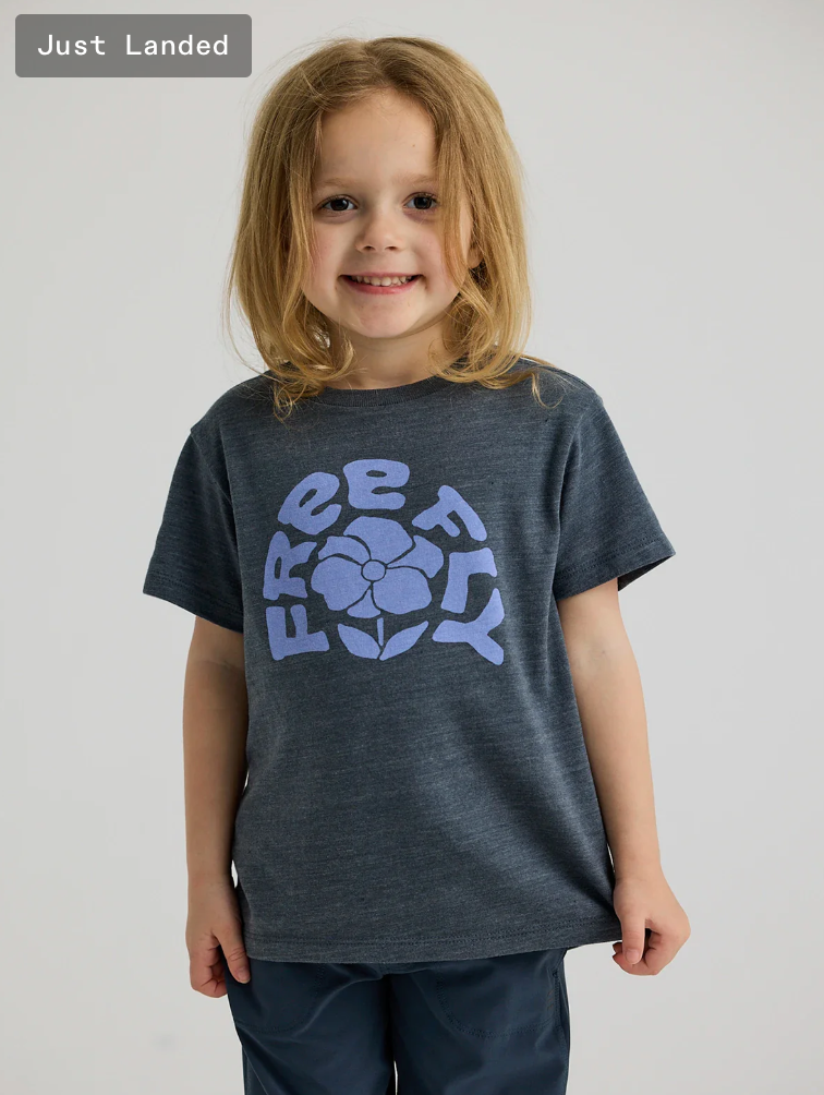 Free Fly Poppy Tee