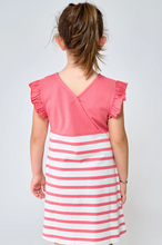 Load image into Gallery viewer, Batela Ruffled Sleeve Sailor Dress
