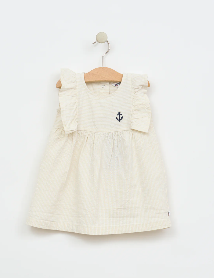 Batela Seersucker Dress