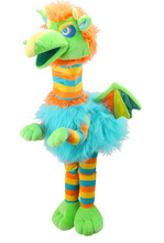 Load image into Gallery viewer, Balderdash Dragon Puppet Strider
