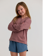 Load image into Gallery viewer, Free Fly Youth Bamboo Shade Hoodie Fig
