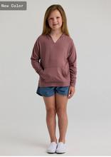 Load image into Gallery viewer, Free Fly Youth Bamboo Shade Hoodie Fig
