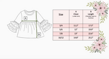 Load image into Gallery viewer, Eirls Ecru Long Sleeve Top with Ruffles
