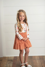 Load image into Gallery viewer, Autumn Print Long Sleeve Dress
