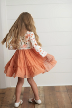 Load image into Gallery viewer, Autumn Print Long Sleeve Dress
