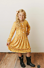 Load image into Gallery viewer, Floral Print Long Sleeve Dress
