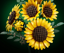 Load image into Gallery viewer, Lego Sunflowers
