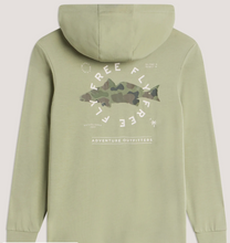 Load image into Gallery viewer, Free Fly Youth Bamboo Shade Graphic Hoodie Target Species
