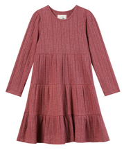Load image into Gallery viewer, Vignette Iona Dress Cranberry
