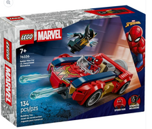 Load image into Gallery viewer, Lego Spider-Man Car vs. Venomized Wolverine
