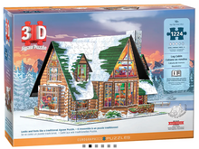 Load image into Gallery viewer, 3D Log Cabin Puzzle
