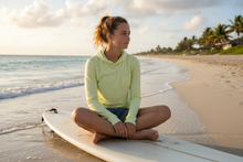 Load image into Gallery viewer, Free Fly Youth Bamboo Hoodie Lime
