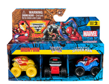 Load image into Gallery viewer, Monster Jam Mini Marvel Bundle Sets
