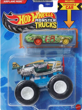 Load image into Gallery viewer, Hot Wheels Monster Truck w/Die Cast Vehicle
