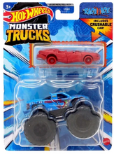 Load image into Gallery viewer, Hot Wheels Monster Truck w/Die Cast Vehicle
