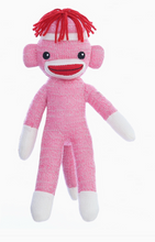 Load image into Gallery viewer, Sock Monkey Original Bean Bag animal 8"
