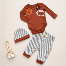 Load image into Gallery viewer, Bon Baby 3pcs Bodysuit Set:Sports
