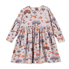 Load image into Gallery viewer, Tesa Babe Forest Frolic Twirl Dress - Bamboo
