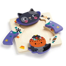 Load image into Gallery viewer, Spooky Friends Set of 4 Wood Puzzles

