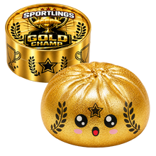 Load image into Gallery viewer, Fun Doh Sports Dumpling Squishy Fidget Toy - 12/Display: Wholesale Price
