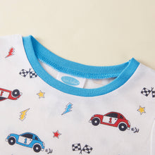 Load image into Gallery viewer, Bon Bebe Bamboo Racing Cars Pajama Set
