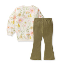 Load image into Gallery viewer, Wild Floral Sweatshirt Set

