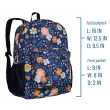 Load image into Gallery viewer, Wildflower Bloom 16 Inch Backpack
