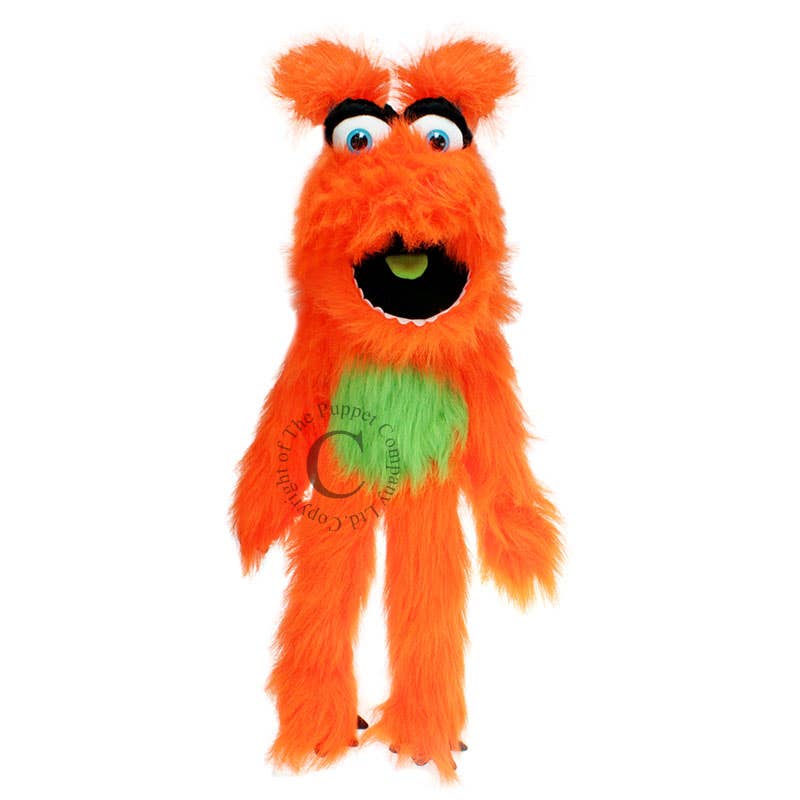 Monster Hand Puppet - Orange
