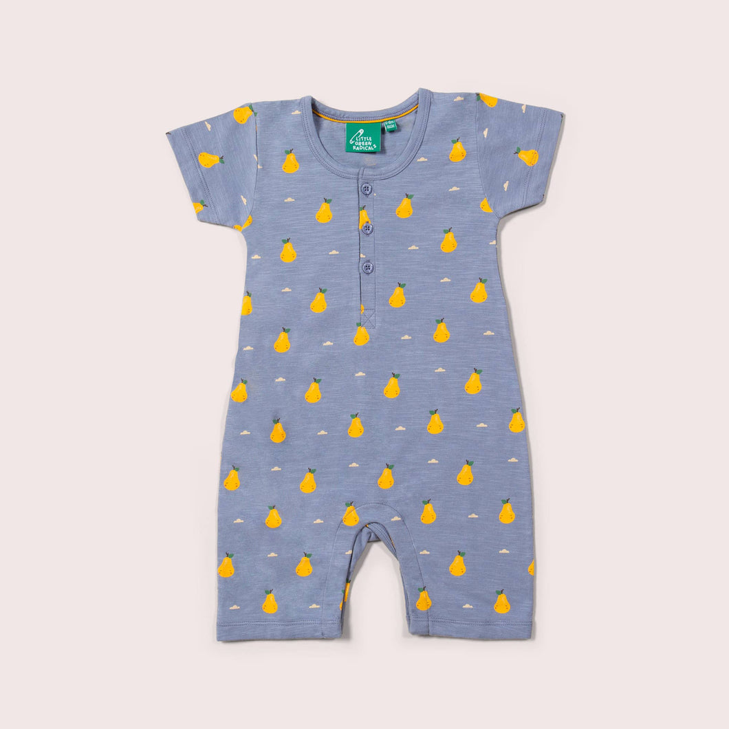 LGR Sunshine Pear Organic Summer Romper