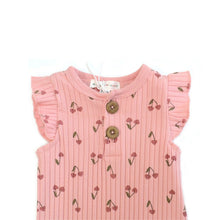 Load image into Gallery viewer, Willow + Whimsy 2 Piece Sleeveless Coverall Set:Pink
