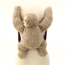 Load image into Gallery viewer, Sloth Furry Backpack
