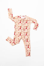 Load image into Gallery viewer, Girl Power Zipper Romper: 0-3 Months
