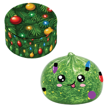 Load image into Gallery viewer, Fun Doh Christmas Squishy Dumpling Toy 12pc Holiday Display: Wholesale Price
