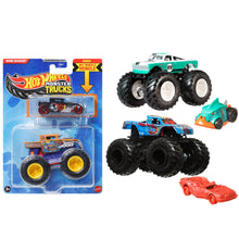 Load image into Gallery viewer, Hot Wheels Monster Truck w/Die Cast Vehicle
