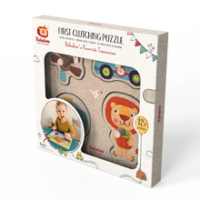 Load image into Gallery viewer, Bababoo's Favorite Treasures First Clutching Puzzle [12+ Mo]
