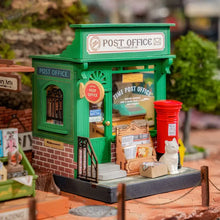Load image into Gallery viewer, Rolife DIY Century Post Office Miniature
