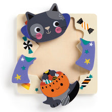 Load image into Gallery viewer, Spooky Friends Set of 4 Wood Puzzles
