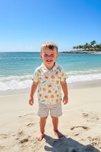 Load image into Gallery viewer, Babysoy Short Sleeve Polo Tee: Sea World
