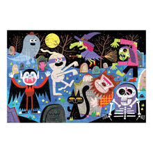 Load image into Gallery viewer, Haunted Graveyard 100 Piece Glow in the Dark Puzzle
