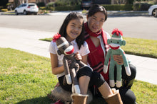 Load image into Gallery viewer, 20&quot; Classic Sock Monkey – Purple
