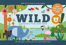 Load image into Gallery viewer, Wild Explorers Find and Seek - Interactive Book for Kids
