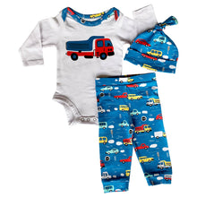 Load image into Gallery viewer, AnnLoren Baby Boys 3 pc Gift Layette
